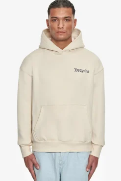 Hoodie<Dropsize Heavy Oversize Fear Death Hoodie Coconut Milk