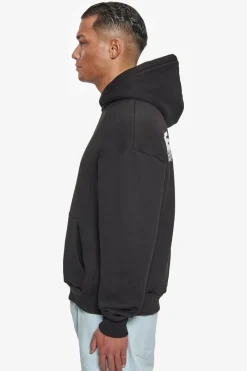 Hoodie<Dropsize Heavy Oversize Fearless Hoodie Black