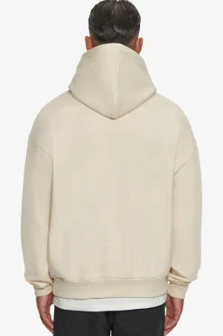 Hoodie<Dropsize Heavy Oversize Flat Front Embo Hoodie Coconut Milk