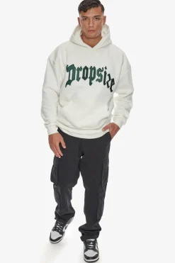 Hoodie<Dropsize Heavy Oversize Front Embo Logo Hoodie Cream