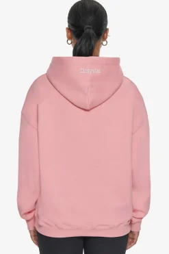 Frauen<Dropsize Heavy Oversize Front Logo Hoodie Pink