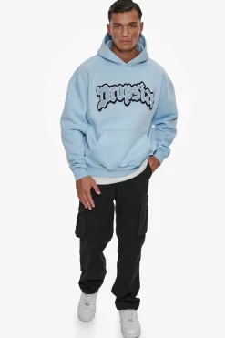 Hoodie<Dropsize Heavy Oversize Frottee Hoodie Baby Blue