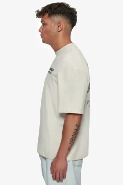 T-Shirt<Dropsize Heavy Oversize Fruit Market T-Shirt Coconut Milk