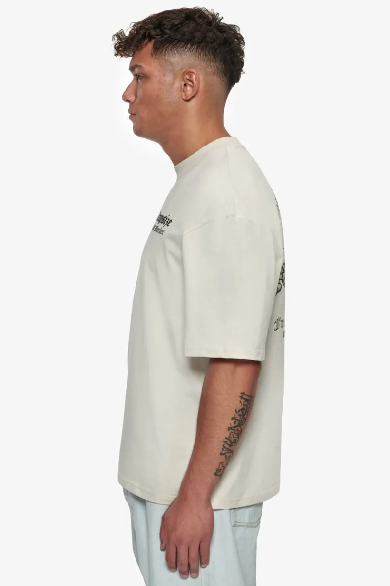 T-Shirt<Dropsize Heavy Oversize Fruit Market T-Shirt Coconut Milk