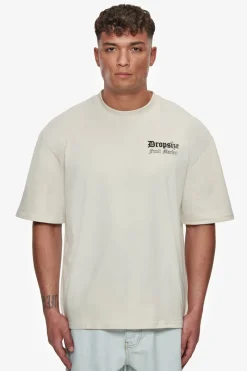 T-Shirt<Dropsize Heavy Oversize Fruit Market T-Shirt Coconut Milk