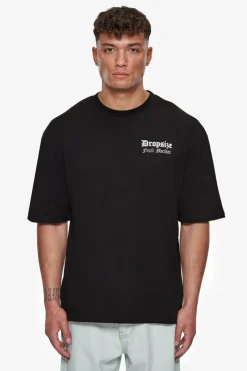 T-Shirt<Dropsize Heavy Oversize Fruit Market T-Shirt Black