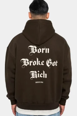 Hoodie<Dropsize Heavy Oversize Got Rich Hoodie Chocolate