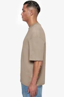 T-Shirt<Dropsize Heavy Oversize Hd Logo T-Shirt Teak