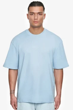 T-Shirt<Dropsize Heavy Oversize Hd Logo T-Shirt Baby Blue