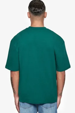 T-Shirt<Dropsize Heavy Oversize Hd Logo T-Shirt Green