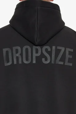 Hoodie<Dropsize Heavy Oversize Hd Print Hoodie Black
