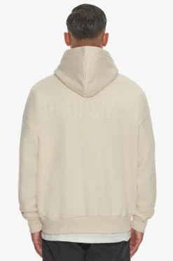 Hoodie<Dropsize Heavy Oversize Hd Print Hoodie Coconut Milk