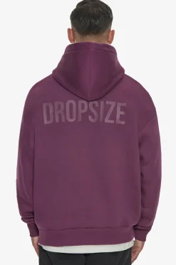 Hoodie<Dropsize Heavy Oversize Hd Print Hoodie Grape