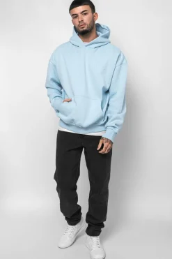 Hoodie<Dropsize Heavy Oversize Hd Print Hoodie Baby Blue