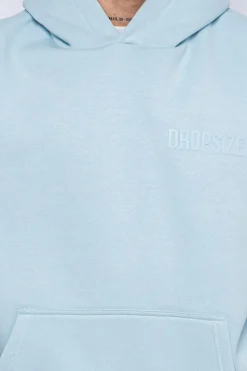 Hoodie<Dropsize Heavy Oversize Hd Print Hoodie Baby Blue