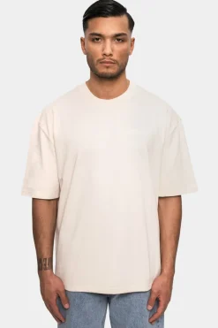 T-Shirt<Dropsize Heavy Oversize Hd Print T-Shirt Coconut Milk