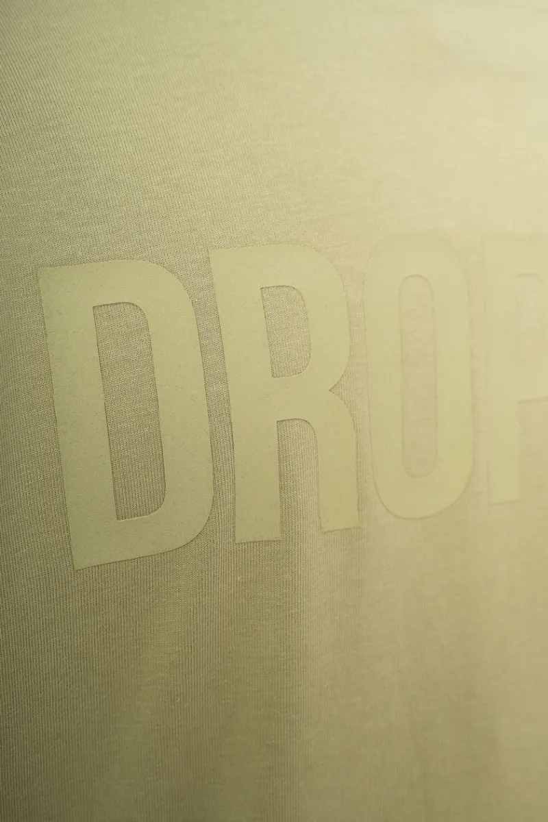 T-Shirt<Dropsize Heavy Oversize Hd Print T-Shirt Pistachio