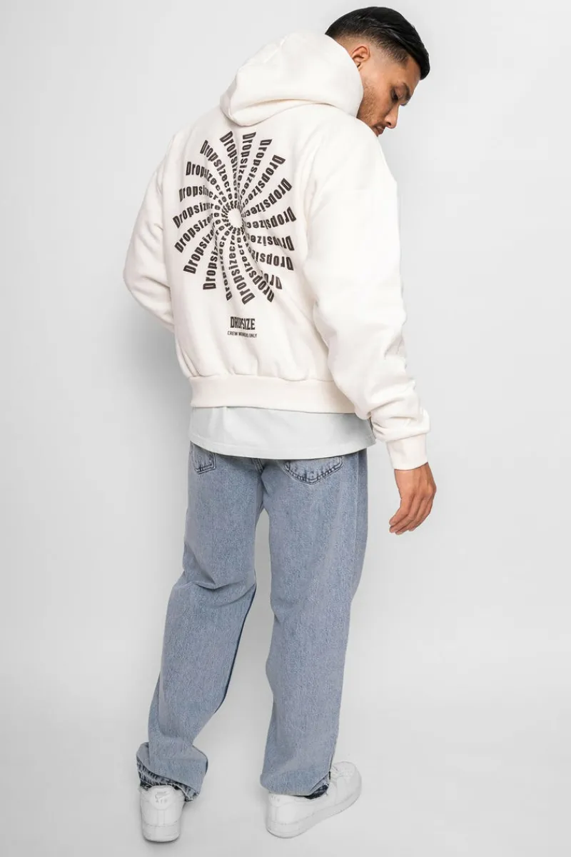 Hoodie<Dropsize Heavy Oversize Hoodie Twist Cream