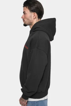 Hoodie<Dropsize Heavy Oversize In God We Trust Hoodie Washed Black
