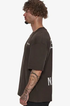 T-Shirt<Dropsize Heavy Oversize Legends Never Die T-Shirt Washed Black