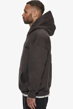 Hoodie<Dropsize Heavy Oversize Live Life Hoodie Washed Black