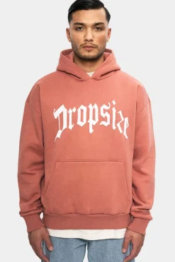 Hoodie<Dropsize Heavy Oversize Logo Design Hoodie Clay