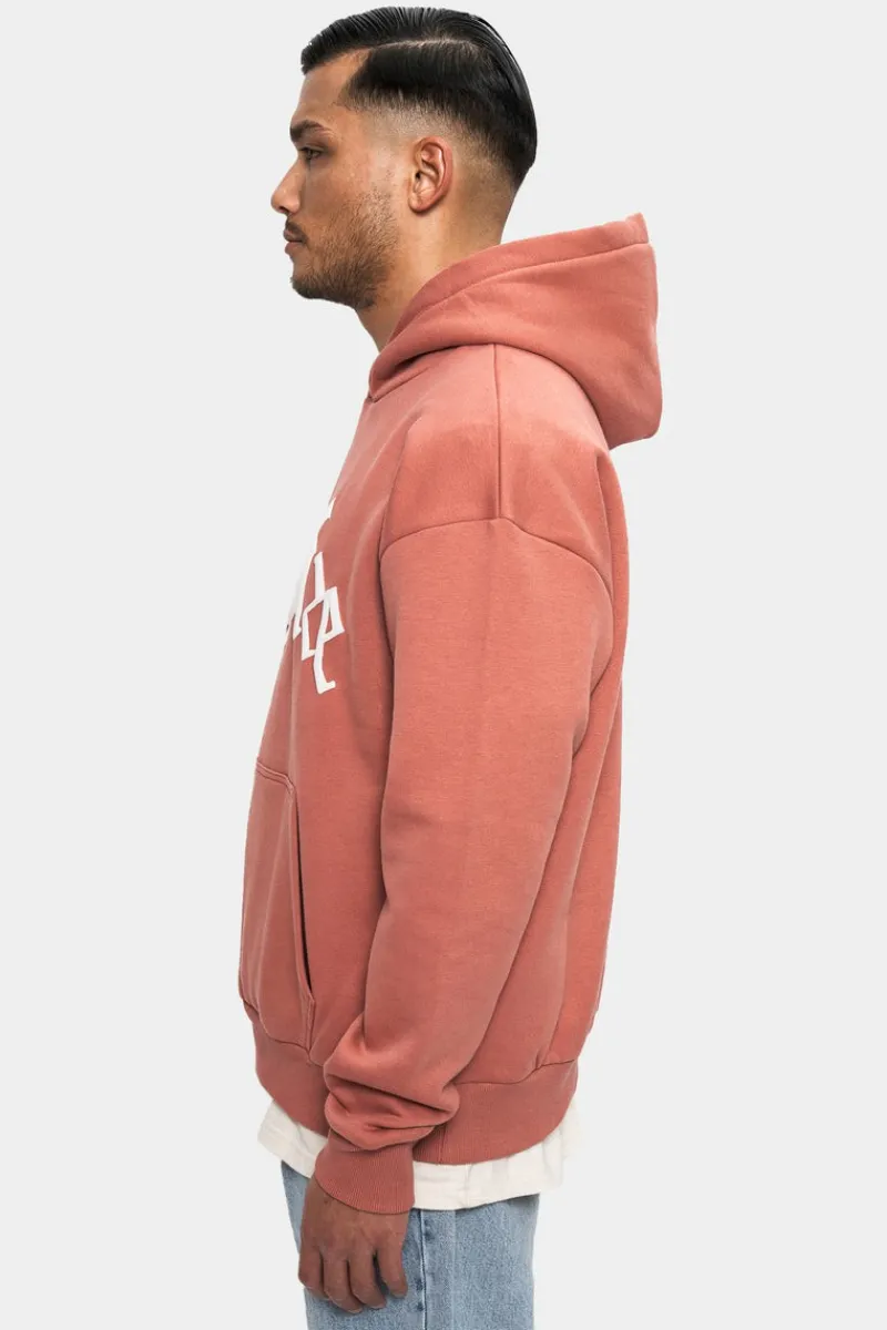 Hoodie<Dropsize Heavy Oversize Logo Design Hoodie Clay