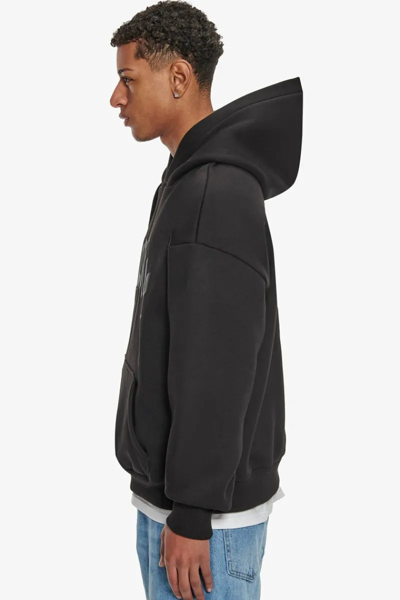 Hoodie<Dropsize Heavy Oversize Logo Puffer Print Hoodie Black