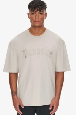 T-Shirt<Dropsize Heavy Oversize Logo T-Shirt Moonbeam
