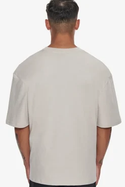T-Shirt<Dropsize Heavy Oversize Logo T-Shirt Moonbeam