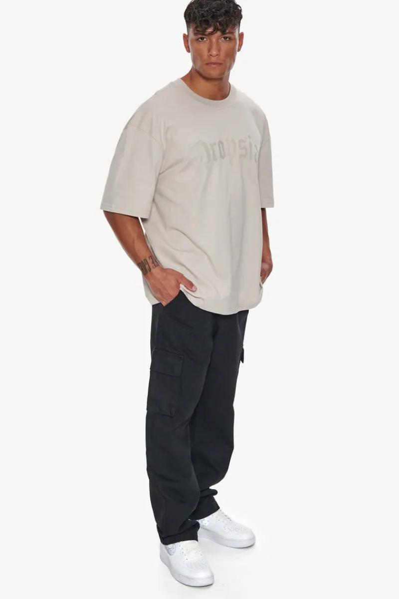 T-Shirt<Dropsize Heavy Oversize Logo T-Shirt Moonbeam
