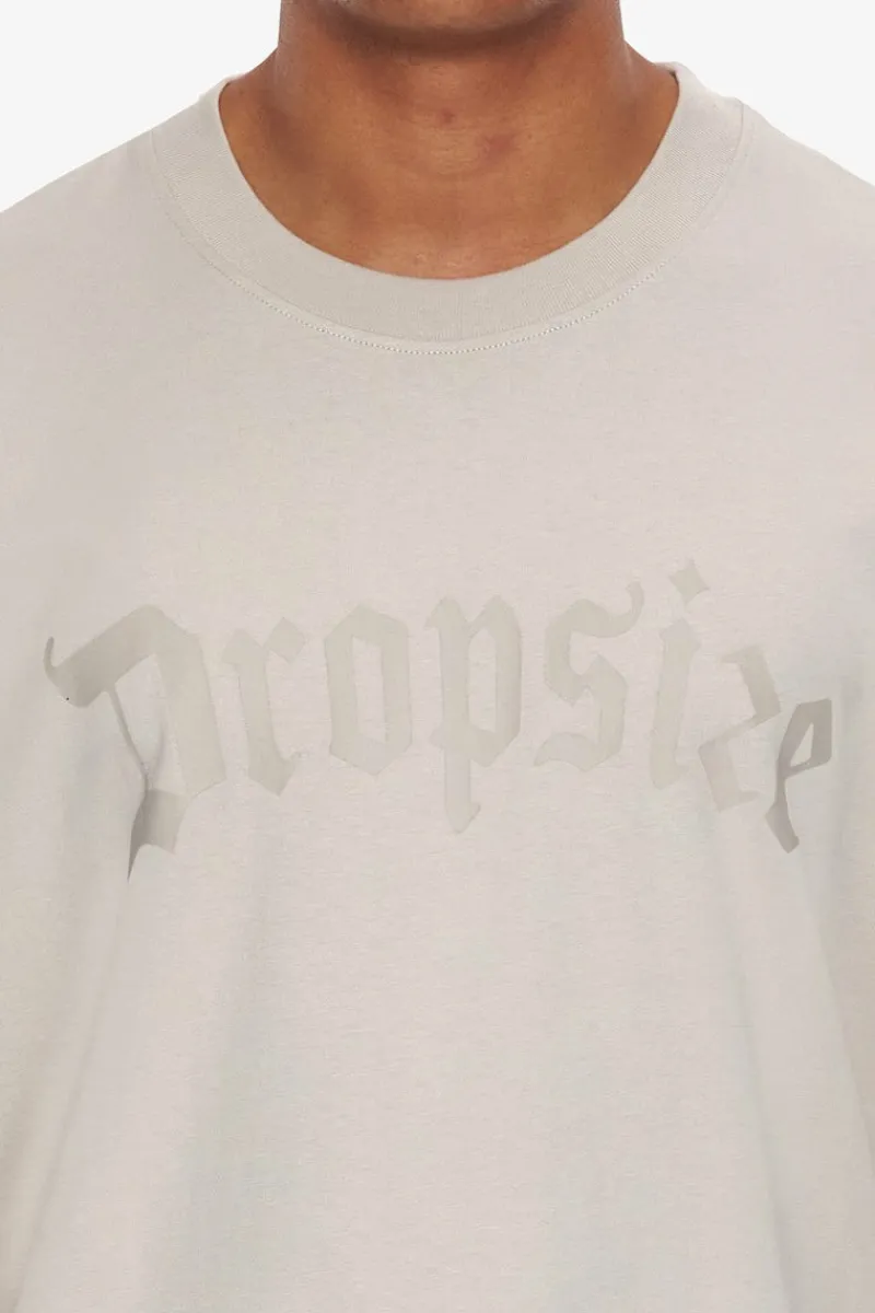 T-Shirt<Dropsize Heavy Oversize Logo T-Shirt Moonbeam