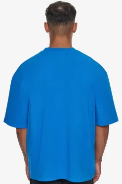 T-Shirt<Dropsize Heavy Oversize Logo T-Shirt Royal Blue