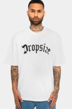 T-Shirt<Dropsize Heavy Oversize Logo T-Shirt White