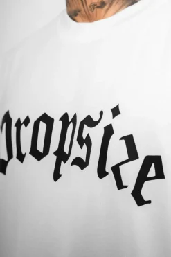 T-Shirt<Dropsize Heavy Oversize Logo T-Shirt White