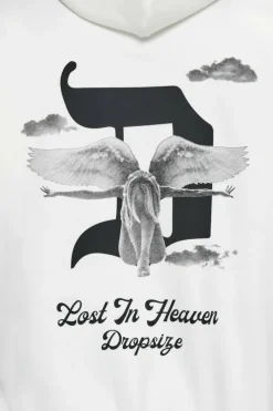 Hoodie<Dropsize Heavy Oversize Lost In Heaven Hoodie Cream White