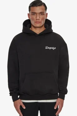 Hoodie<Dropsize Heavy Oversize Lost In Heaven Hoodie Black