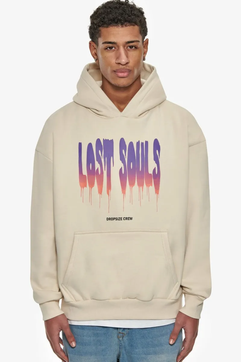 Hoodie<Dropsize Heavy Oversize Lost Souls Hoodie Coconut Milk