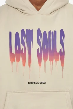Hoodie<Dropsize Heavy Oversize Lost Souls Hoodie Coconut Milk