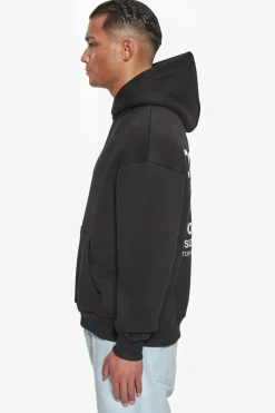 Hoodie<Dropsize Heavy Oversize Members Only Hoodie Black