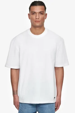 T-Shirt<Dropsize Heavy Oversize Metal Patch T-Shirt White