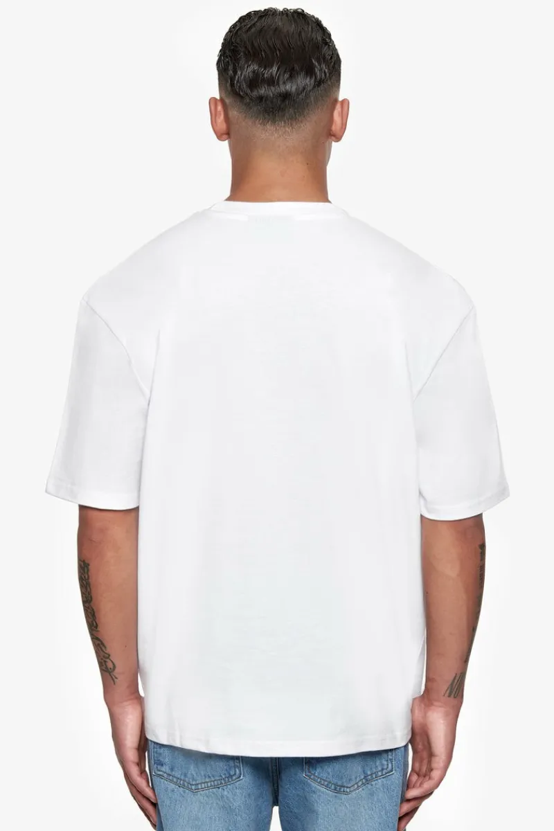 T-Shirt<Dropsize Heavy Oversize Metal Patch T-Shirt White