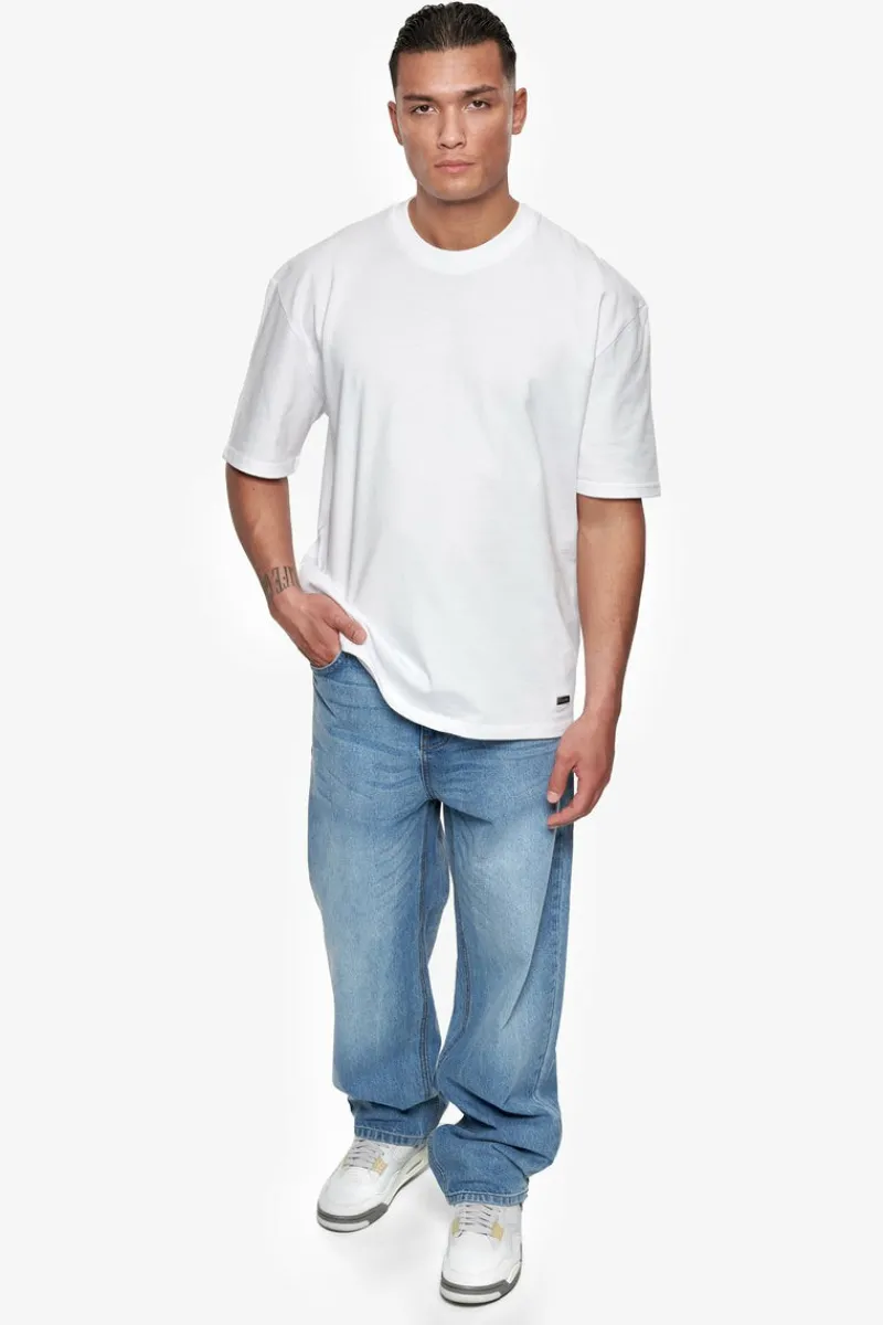 T-Shirt<Dropsize Heavy Oversize Metal Patch T-Shirt White