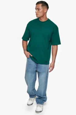 T-Shirt<Dropsize Heavy Oversize Metal Patch T-Shirt Green