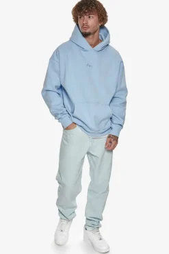 Hoodie<Dropsize Heavy Oversize Middle Embo Hoodie Baby Blue