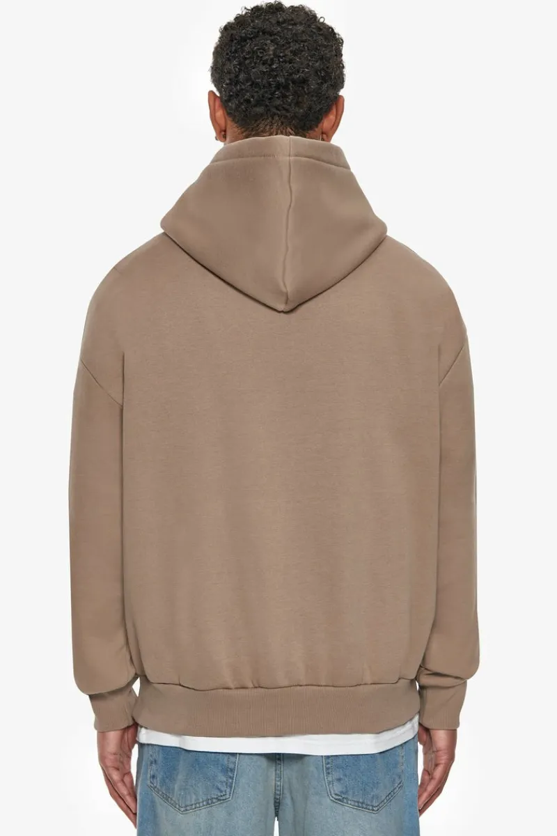 Hoodie<Dropsize Heavy Oversize Mid Hd Hoodie Silver Mink Embossed