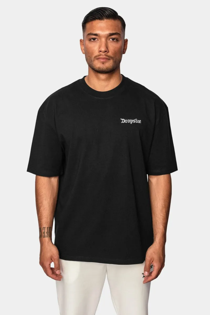 T-Shirt<Dropsize Heavy Oversize ''Money On My Mind'' T-Shirt Black