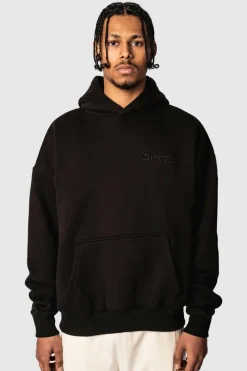 Hoodie<Dropsize Heavy Oversize Moon V2 Hoodie Black