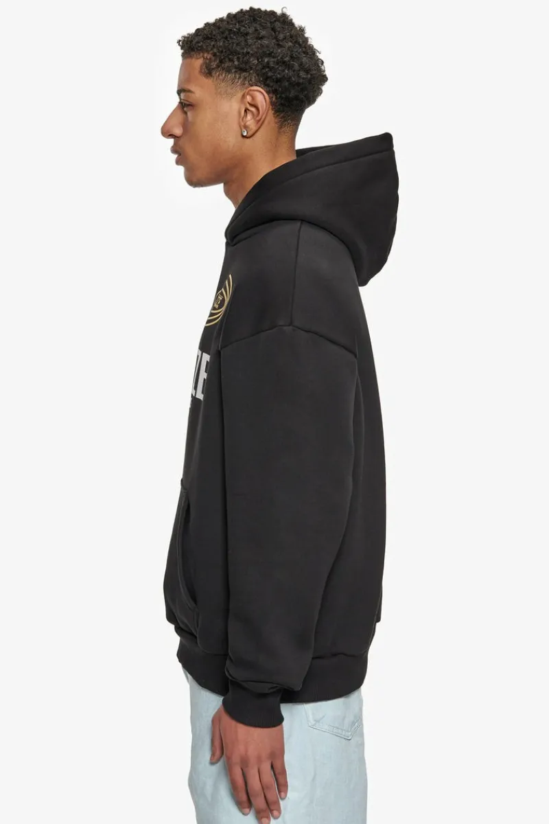 Hoodie<Dropsize Heavy Oversize More Focus Hoodie Washed Black