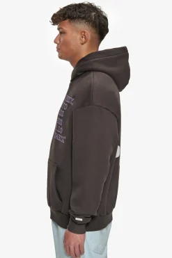 Hoodie<Dropsize Heavy Oversize Move Lawless Hoodie Washed Black
